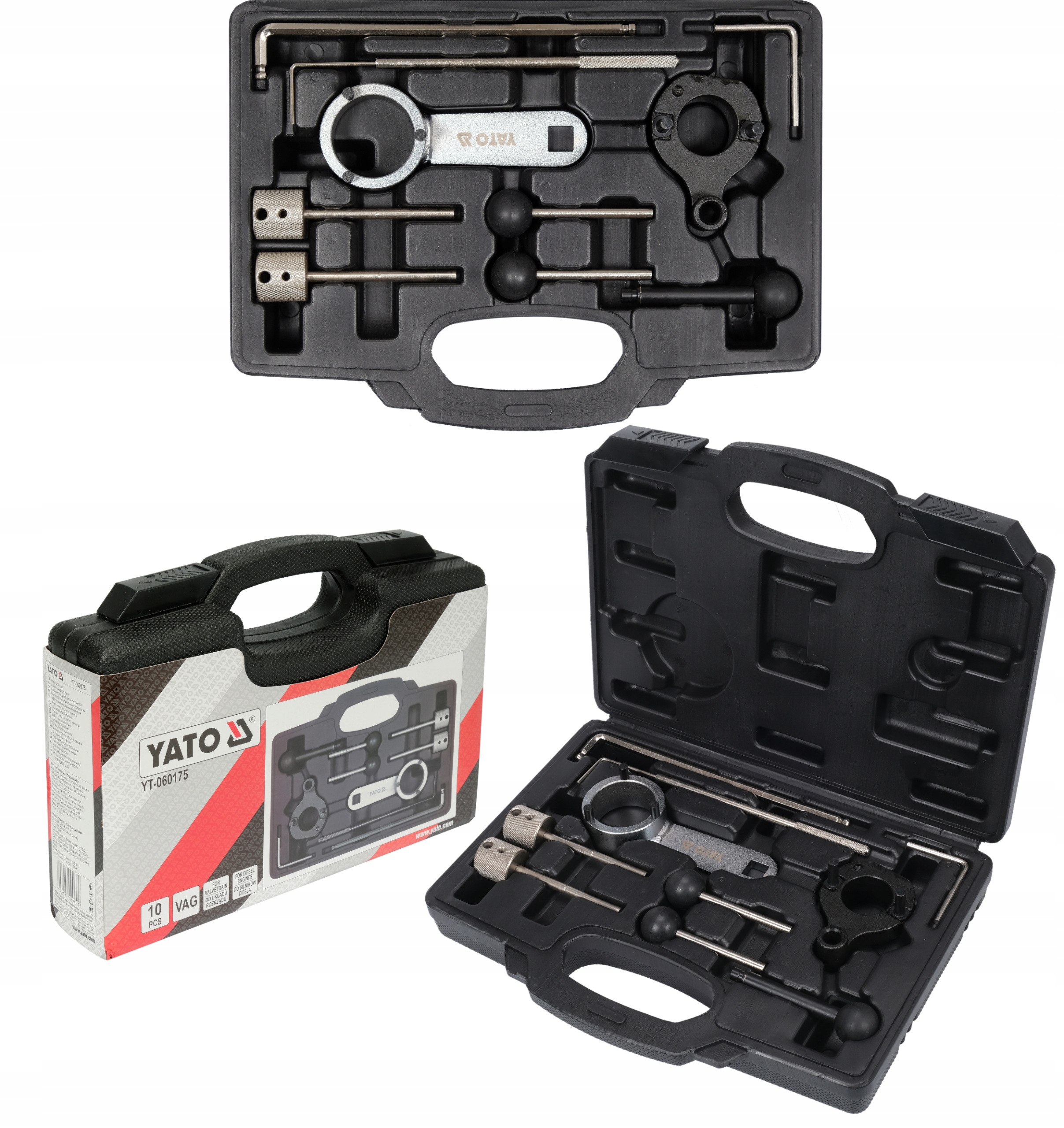 YATO КОМПЛЕКТ ФИКСАТОРОВ ГАЗОРАСПРЕДЕЛЕНИЯ VAG 1.4-2.0 TDI CR