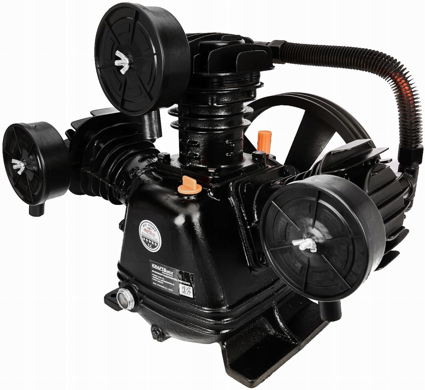 Kompresorový kompresor 3KW 3 piesty Kraft&dele KD1405