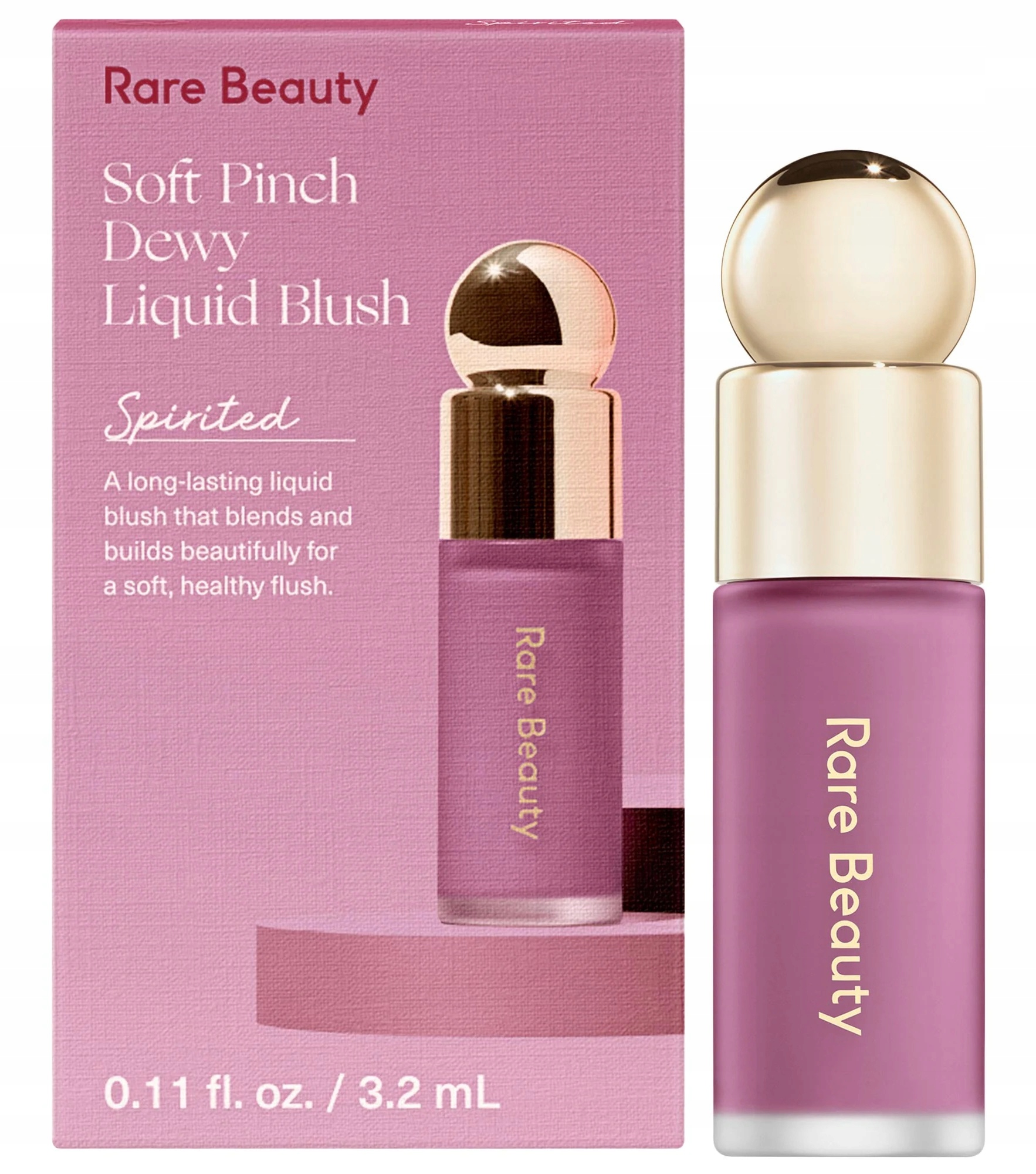 Rare Beauty By Selena Gomez Soft Pinch Blush Mini róż w płynie Spirited 3,2