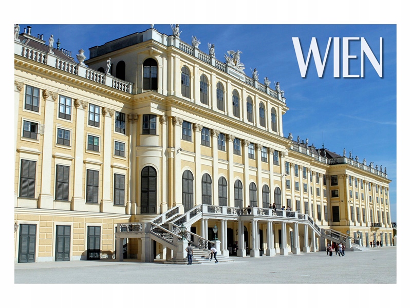 

Wiedeń Architektura Magnes na lodówkę