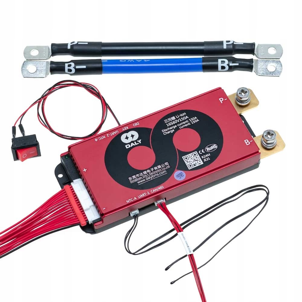 Modul Smart Bms 16S 150A Li-Ion Balanser-M Bt, WiFi