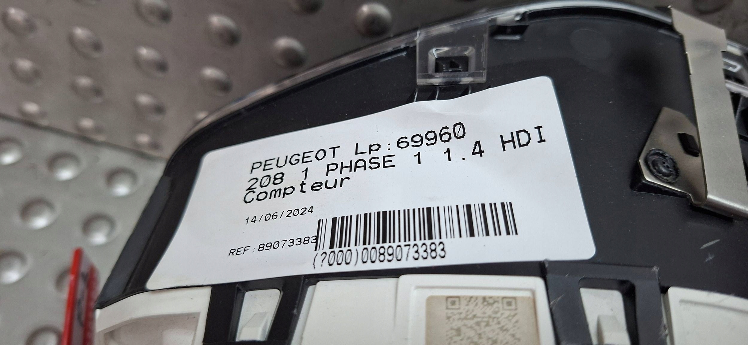 dials 9801904580 PEUGEOT 208 1.4 HDI 2012