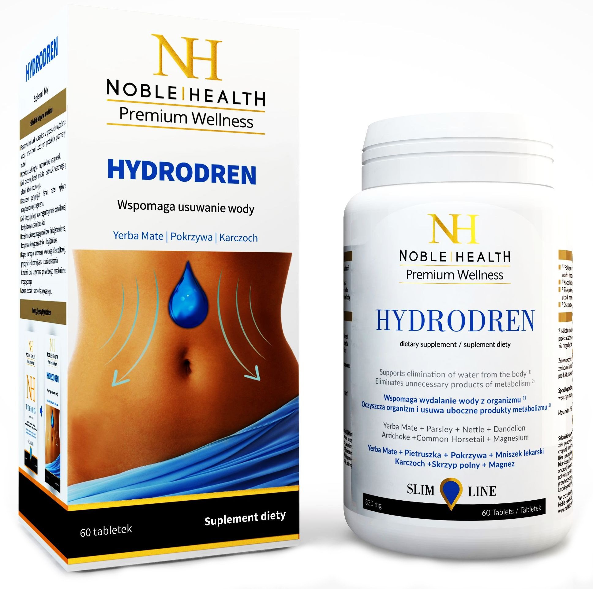 

Hydrodren 60 tabl. mniszek lekarski Noble Health
