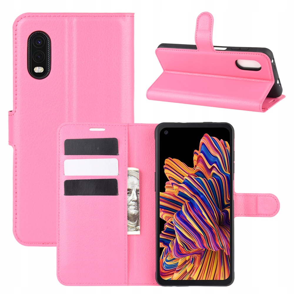 

Etui Portfel Litchi Pokrowiec Do Galaxy Xcover Pro