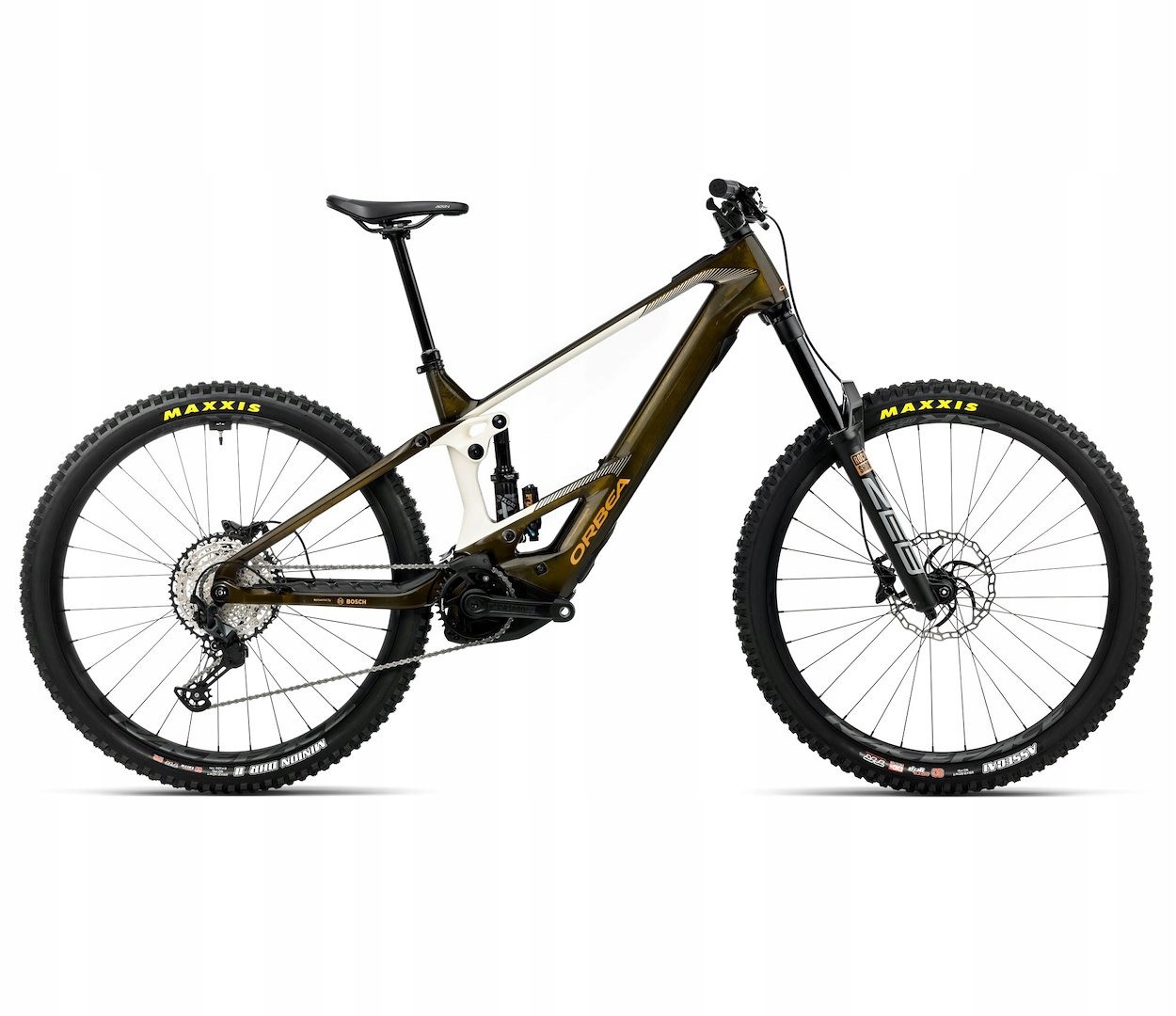 Rower Elektryczny Enduro Full Suspension Orbea Wild M20 Caramel/White R. L