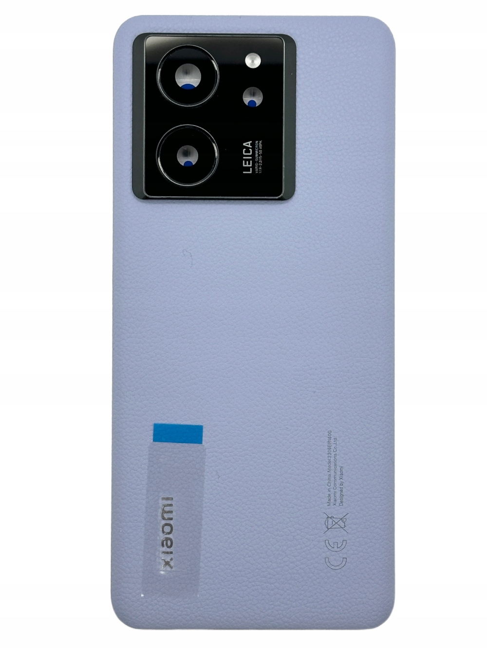 Oryginalna tylna klapka Xiaomi 13T/13T Pro Alpine Blue z osłoną obiektywu