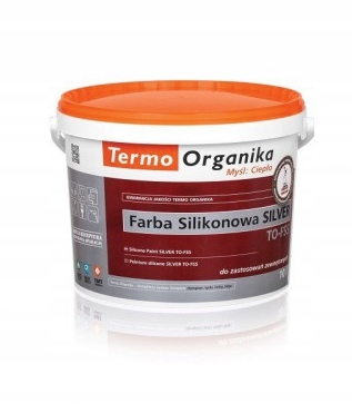 

Farba silikonowa Termo Organika Silver To-fss 10l