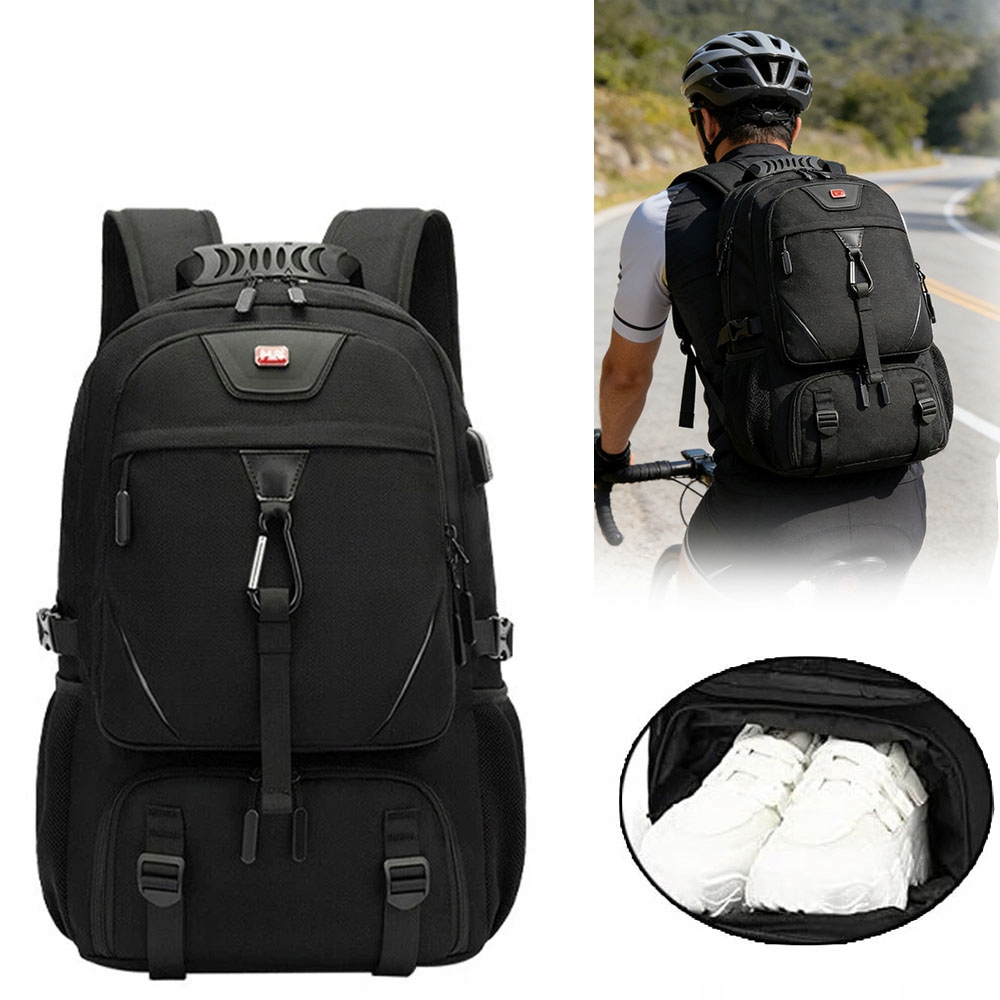 Sportovní batoh turistický batoh 80L, velký, prostorný, na výlety