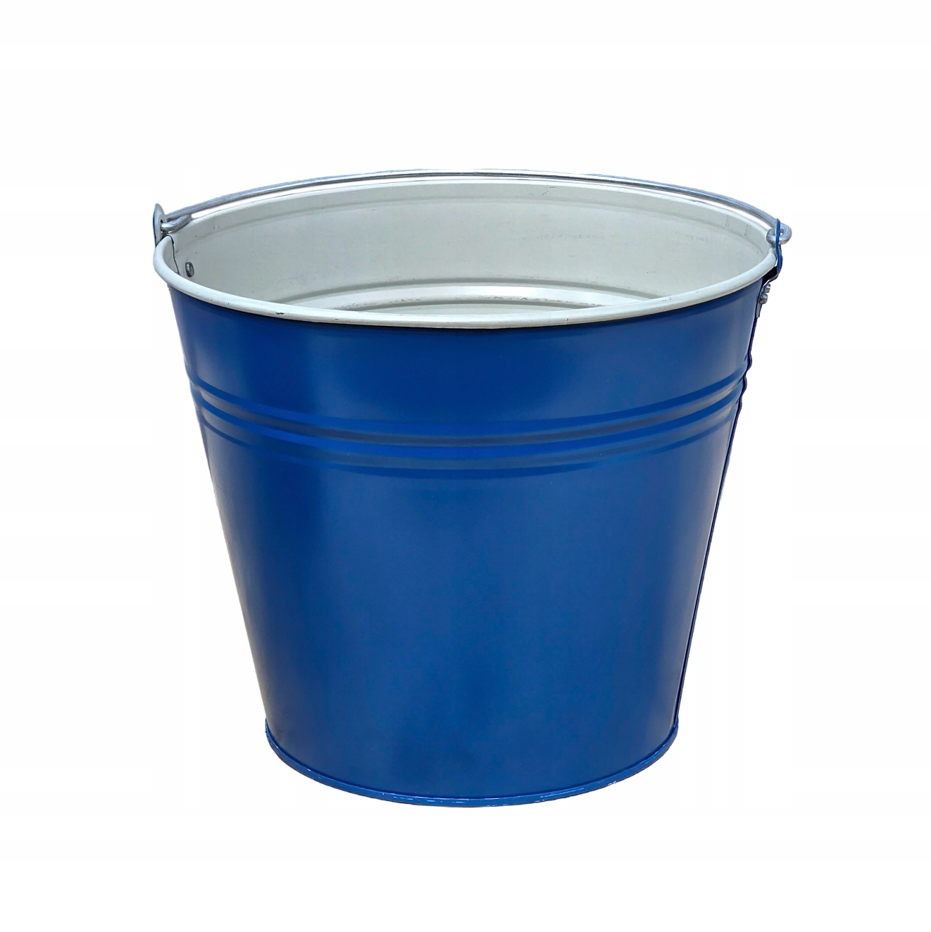 

Wiadro metalowe 15l kolor niebieskie