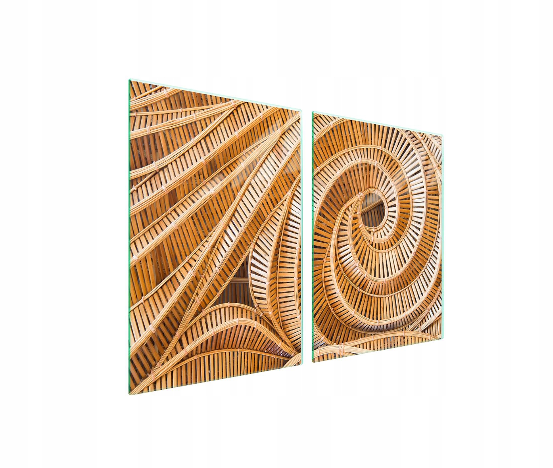Skleněná ochranná deska na sporák 2x45x52 Abstrakt na zeď 7v1