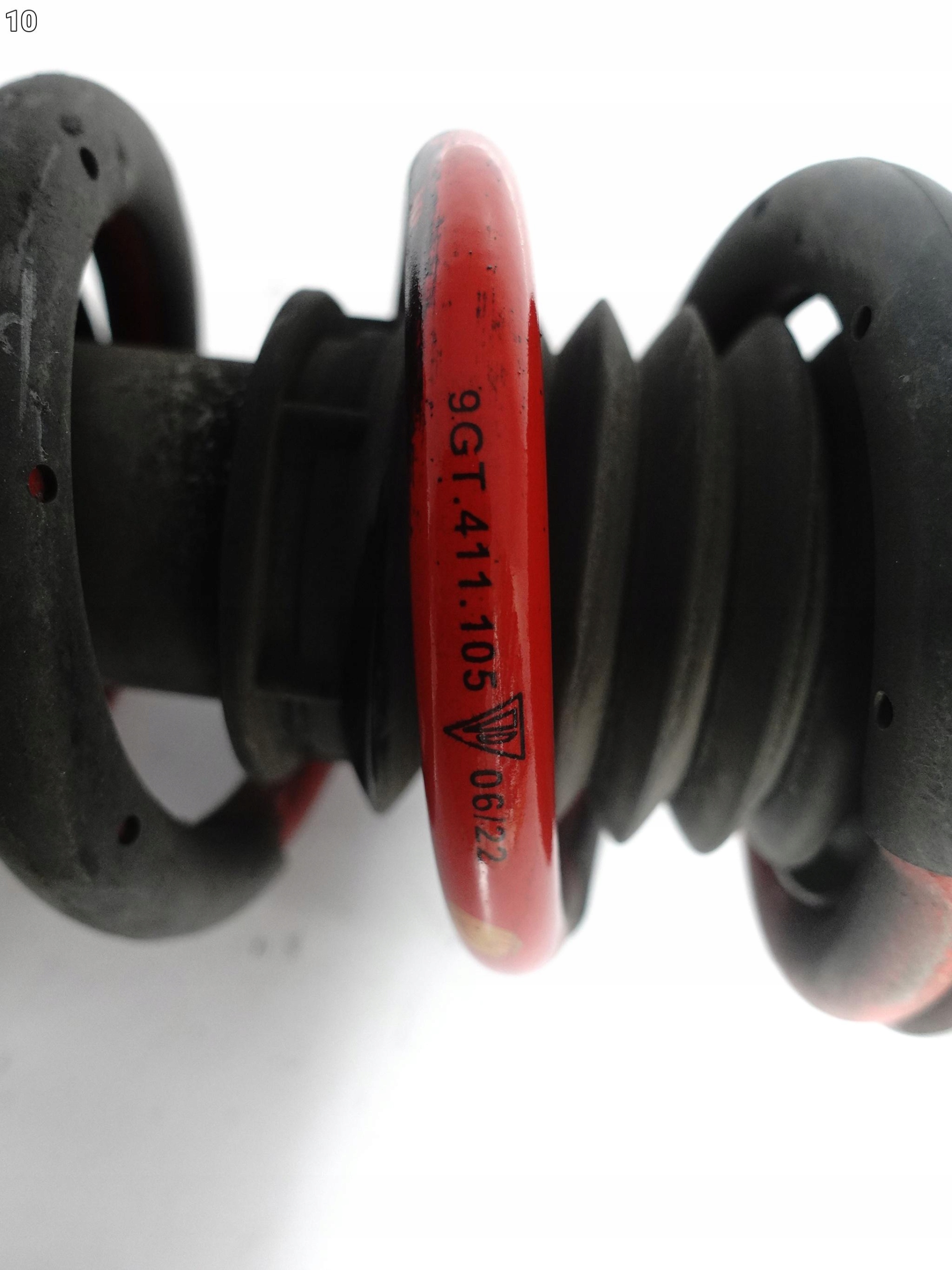PORSCHE 911 992 GT3 9GT 21-24 shock absorber spring red right front