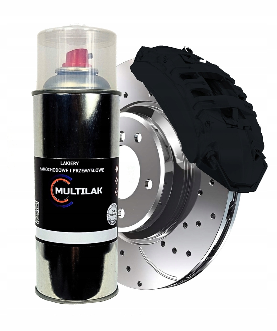 Farba w Sprayu do zacisków hamulcowych Ral 9005 Mat