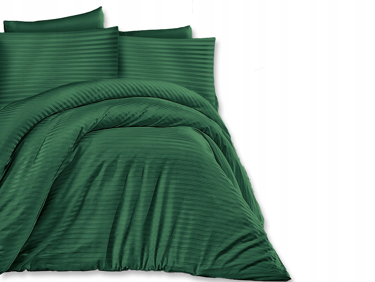 

Poszewka Satynowa Lux Cizgili 70x80 Dark Green