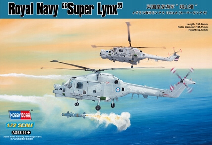 Hobby Boss 87238 Vrtulník Royal Navy Lynx HMA.8 Lynx 1:72