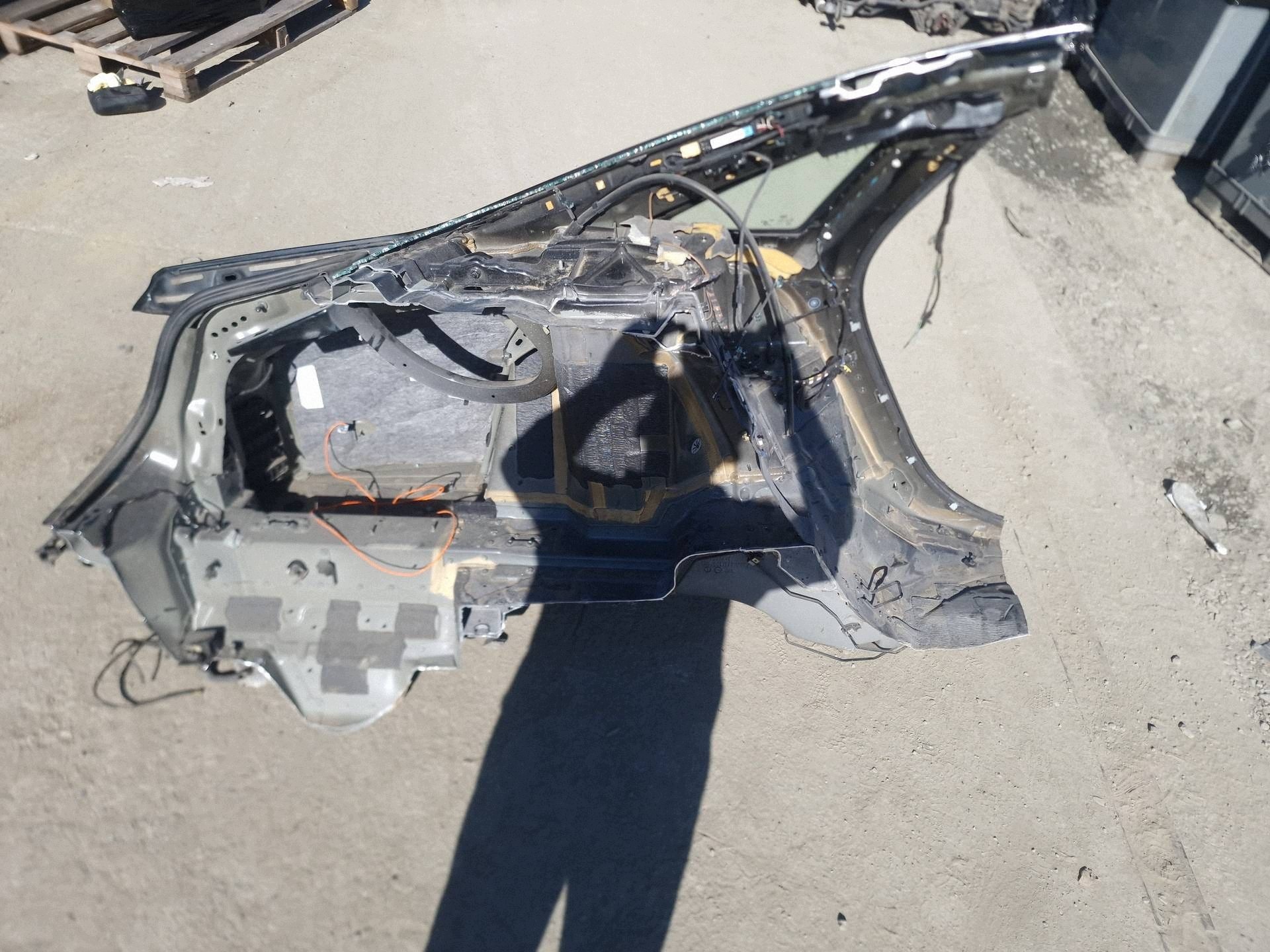 fender quarter rear rear part left left AUDI A8 D5 2017