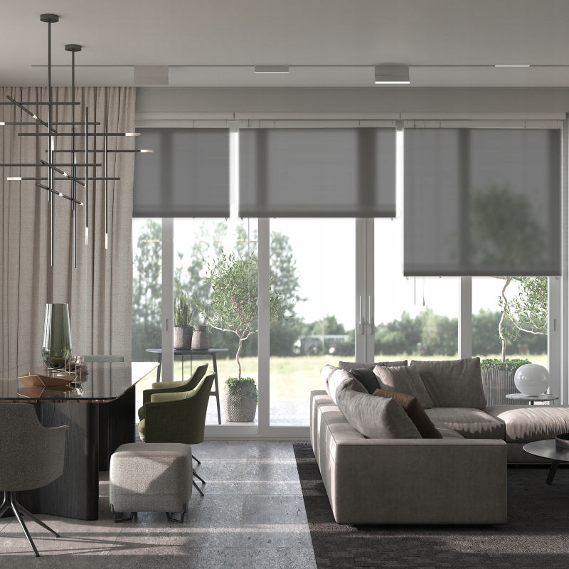 ROLETA ZACIEMNIAJĄCA 82X150 CM NA WYMIAR GŁADKA Szerokość produktu 82 cm