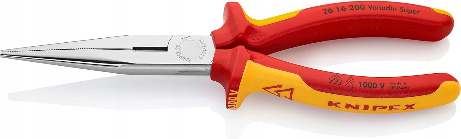Knipex 26 16 200 Kleště s půlkulatými čelistmi (čapí kleště)