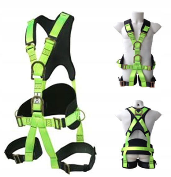 Szelki Asekuracyjne uprząż bezpieczeństwa wysokościowe Grass pas biodrowy