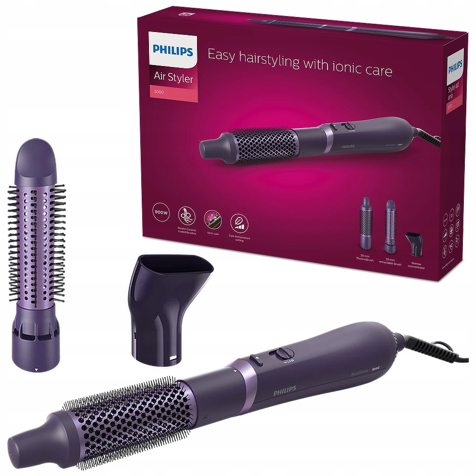 Kulmofén Philips Air Styler série 3000 BHA305/00