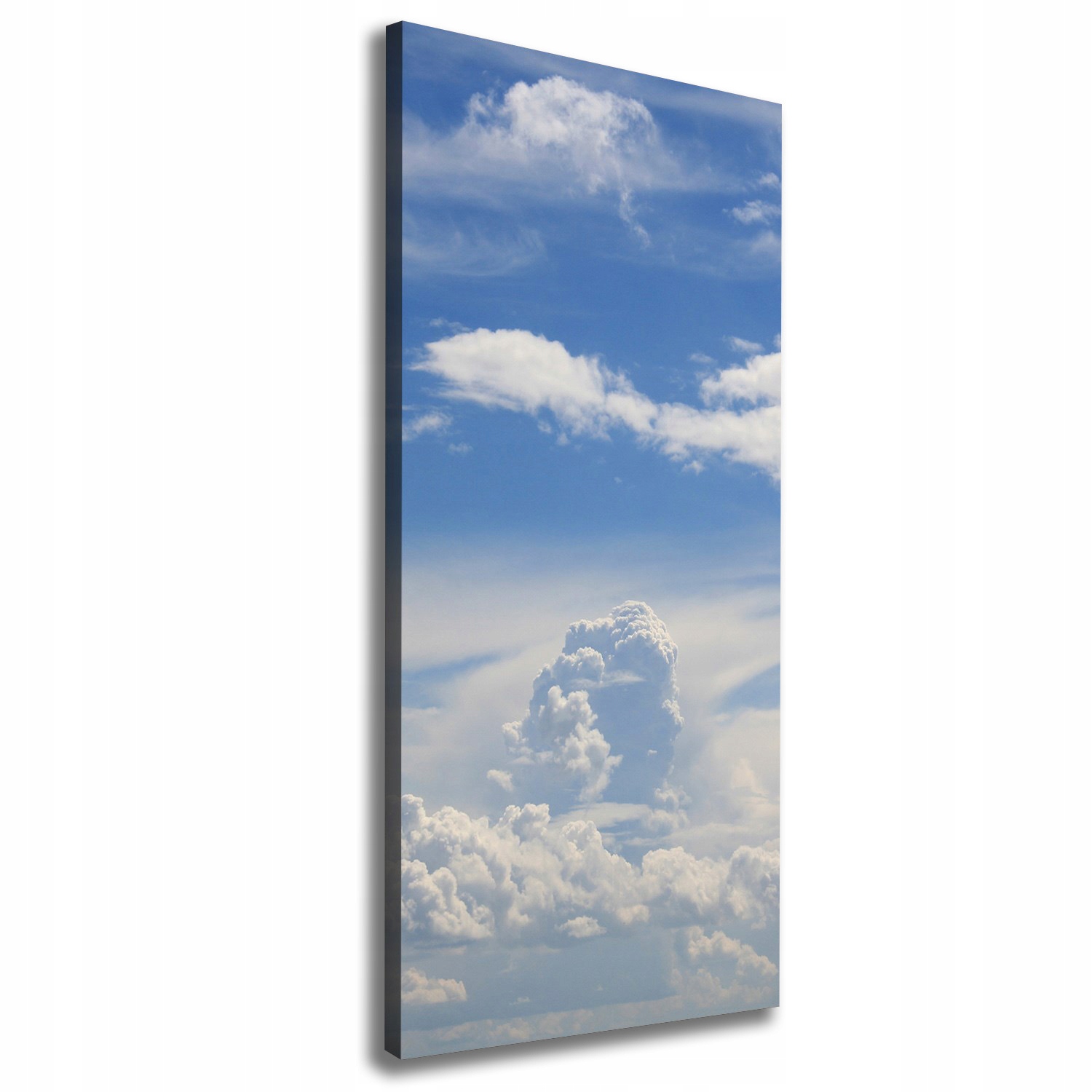 

Foto obraz na płótnie Chmury na niebie 50x125 cm
