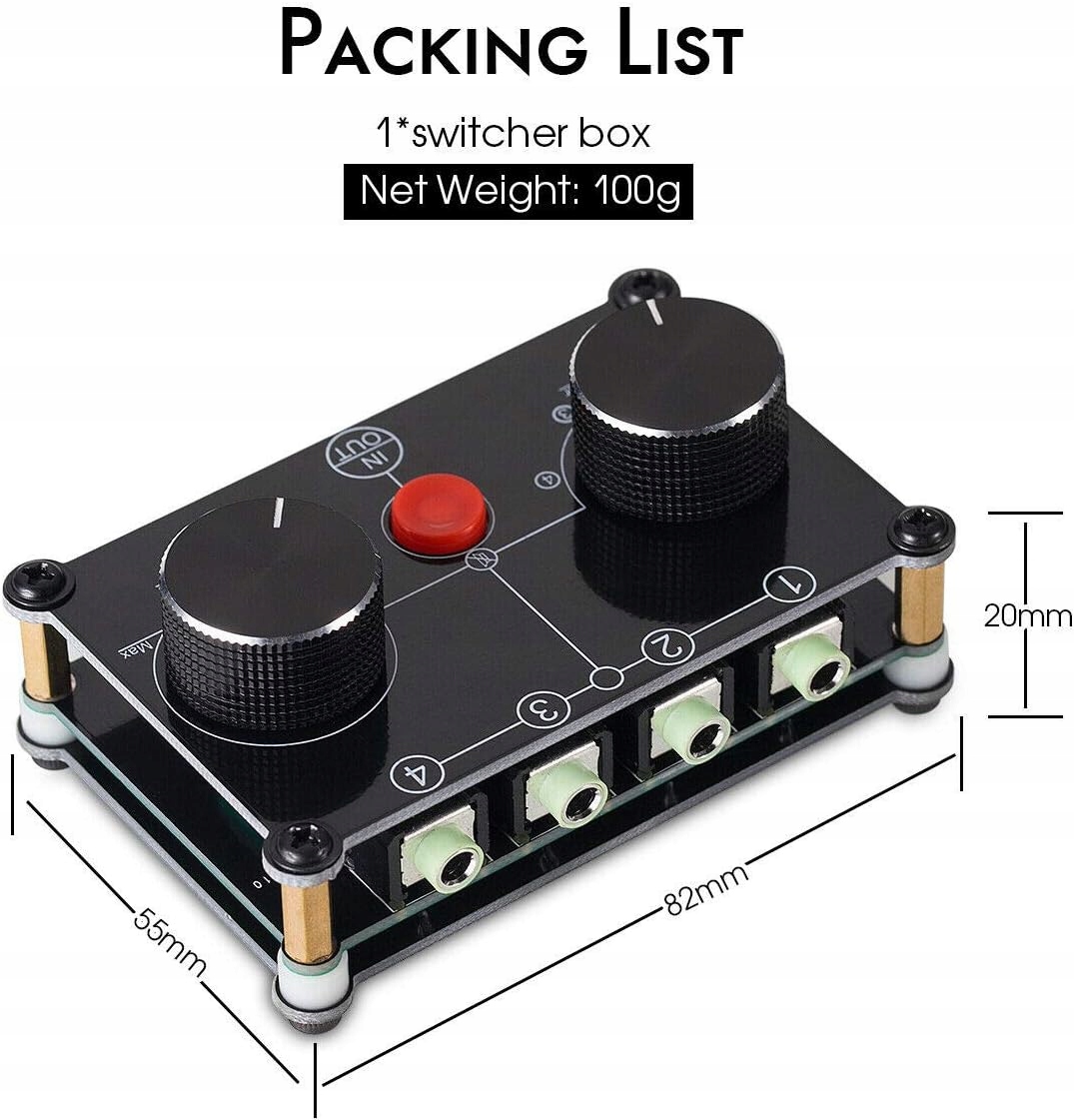 Selektor audio Nobsound One Little Bear MC104 Marka Inna