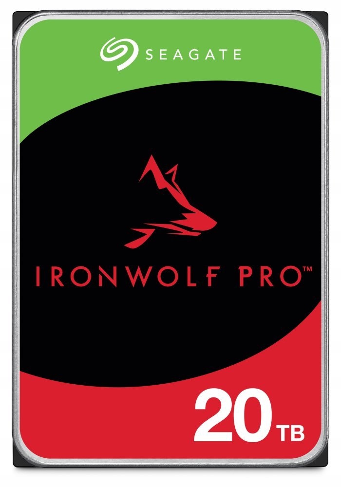 Seagate IronWolf Pro 20TB Hdd ST20000NT001 Interní 3,5" 7200 rpm Sa