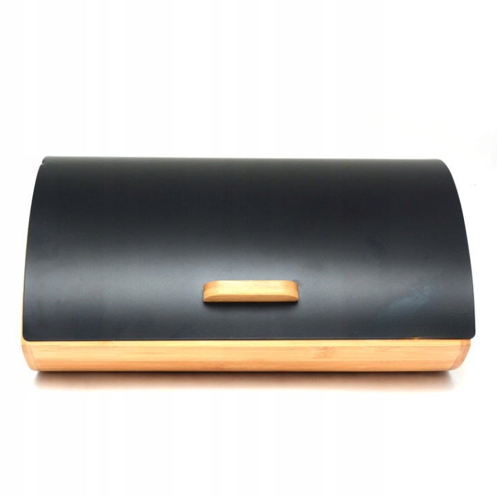 Chlebak Pojemnik na Pieczywo Bambus Cosmic Czarny Marka Konighoffer