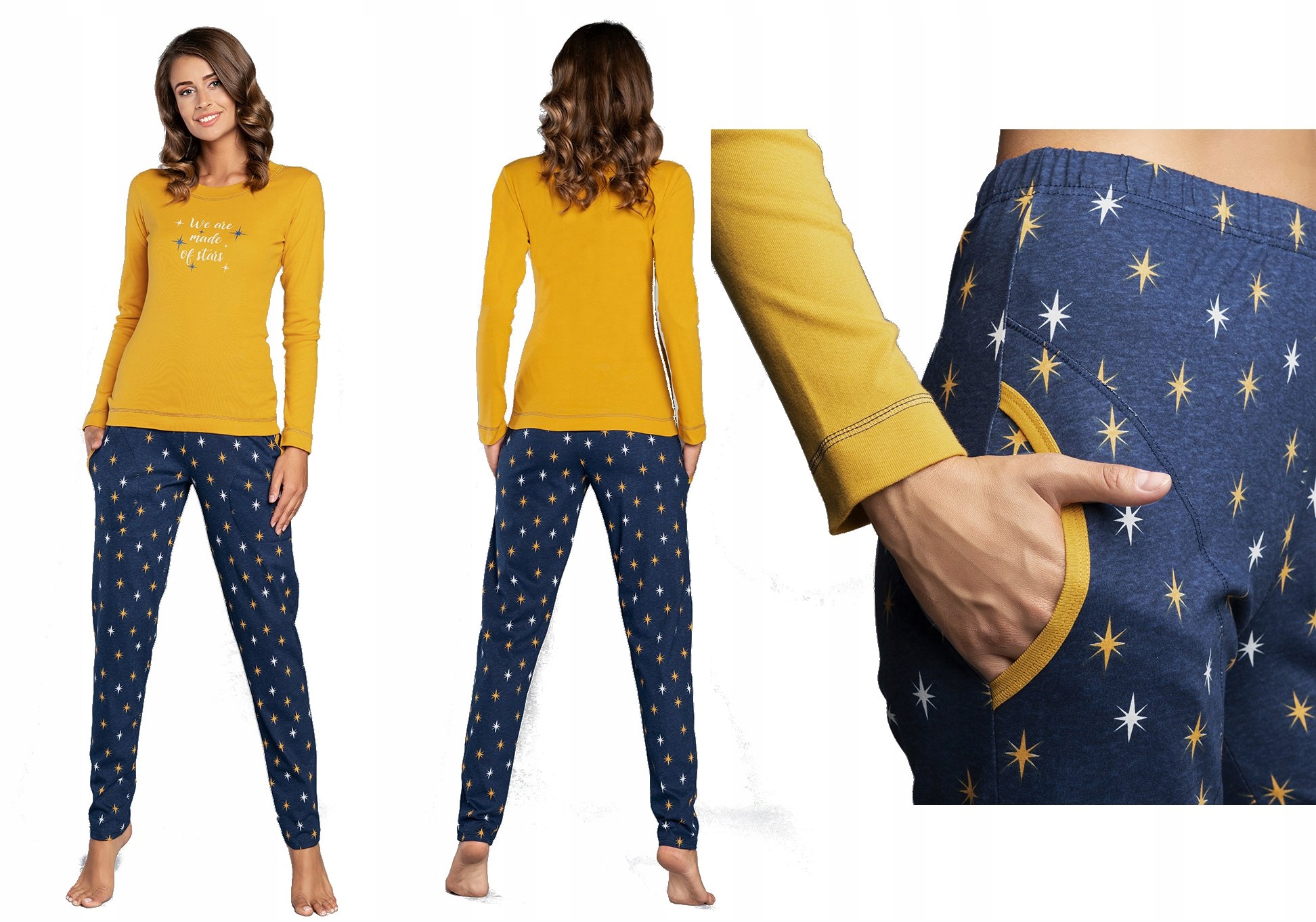 

Italian Fashion piżama damska Gemini Dł. *M* żółty