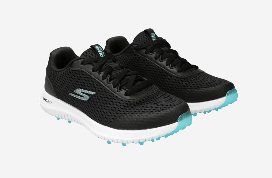 Skechers Šněrovací Golfové Boty Černé 40 Ž3F