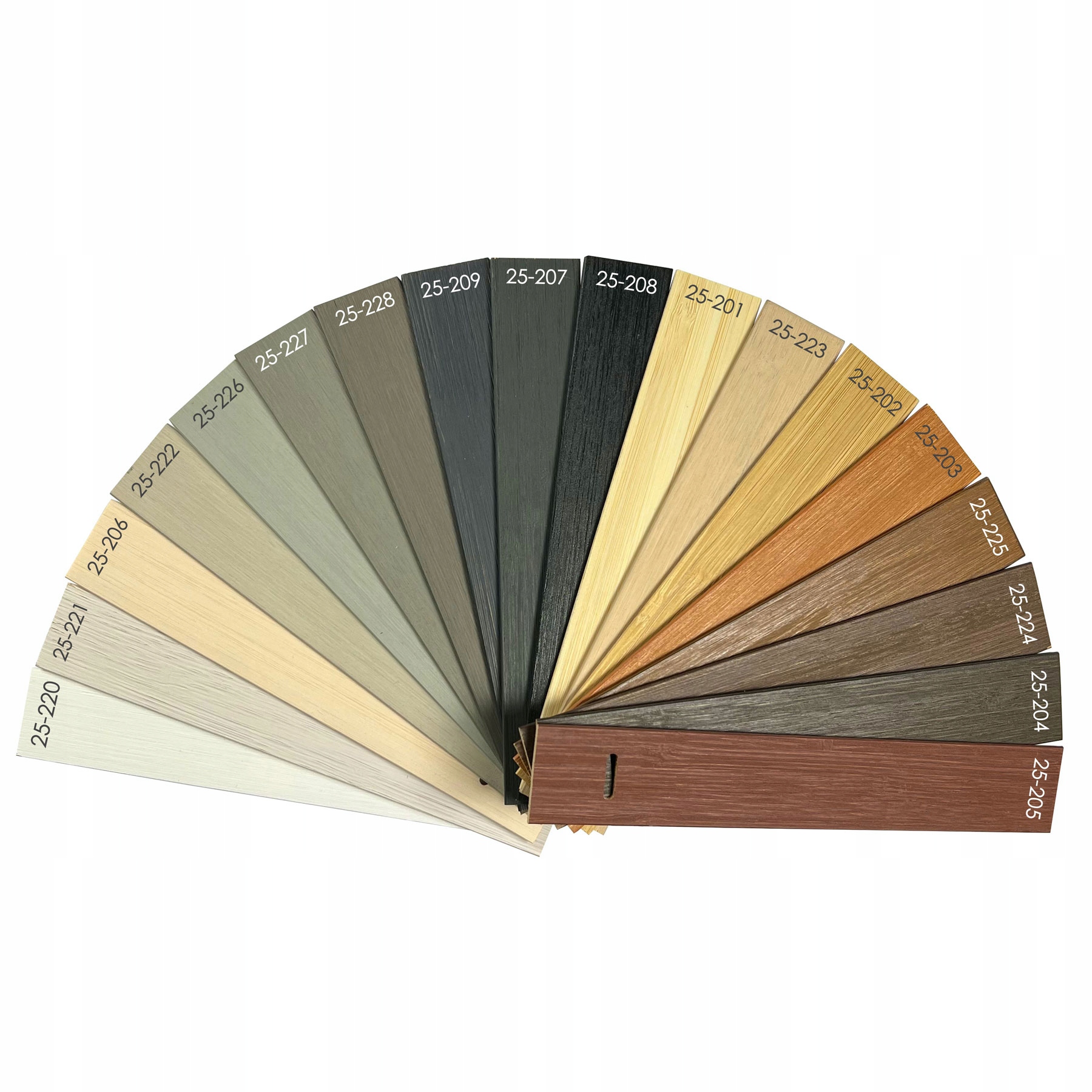 SUNCOLOR WZORNIK ŻALUZJE DREWNIANE 25 MM Marka inna