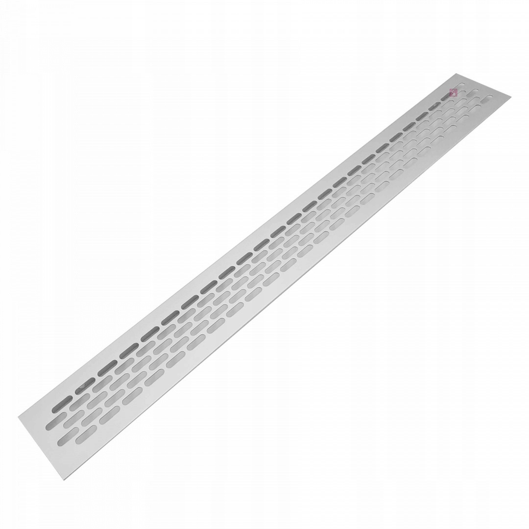

Kratka wentylacyjna duża, aluminium mat, 80x800mm