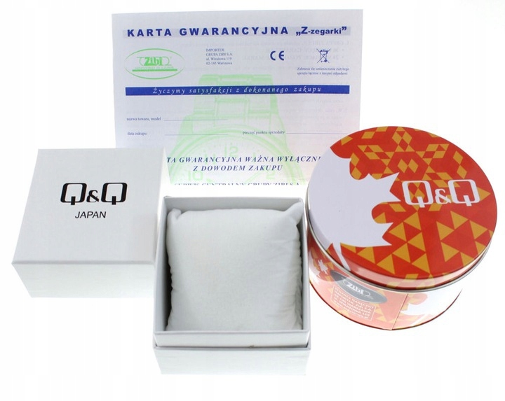 Zegarek Q&Q Damski M154-007 Dual Time czarny Marka Q&Q