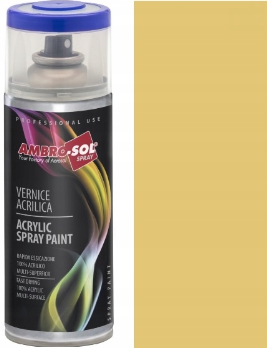 

Uni. lakier akrylowy Piaskowy Mat RAL1002