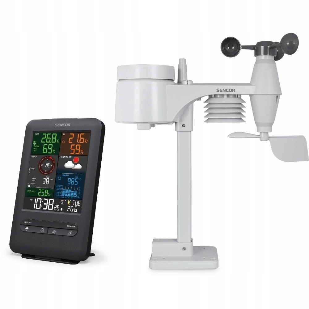 Sencor Sws 9300 profesionální meteostanice
