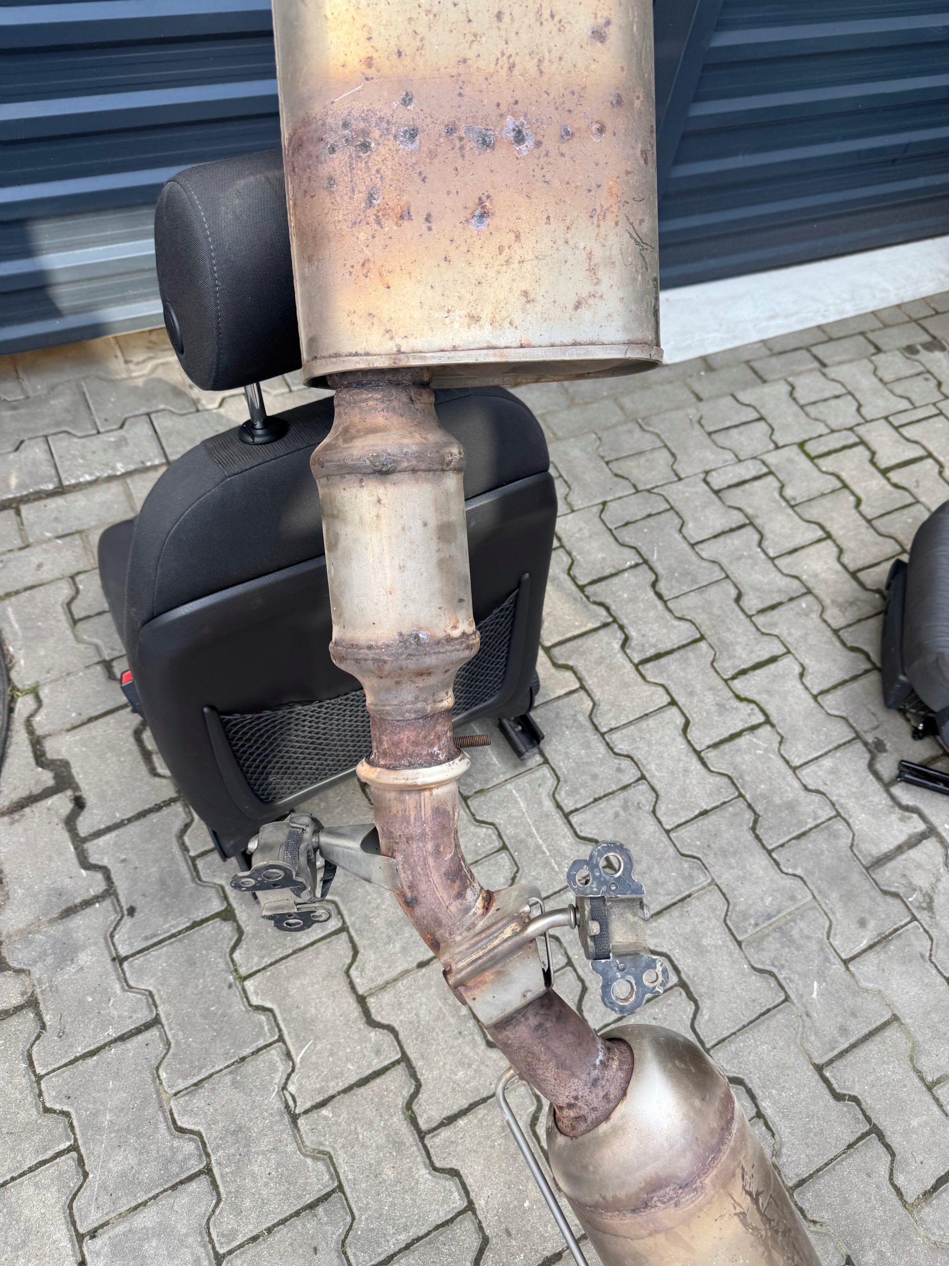 VIVARO C JUMPY EXPERT III PROACE II 2.0HDI DPF catalyst exhaust pipe complete