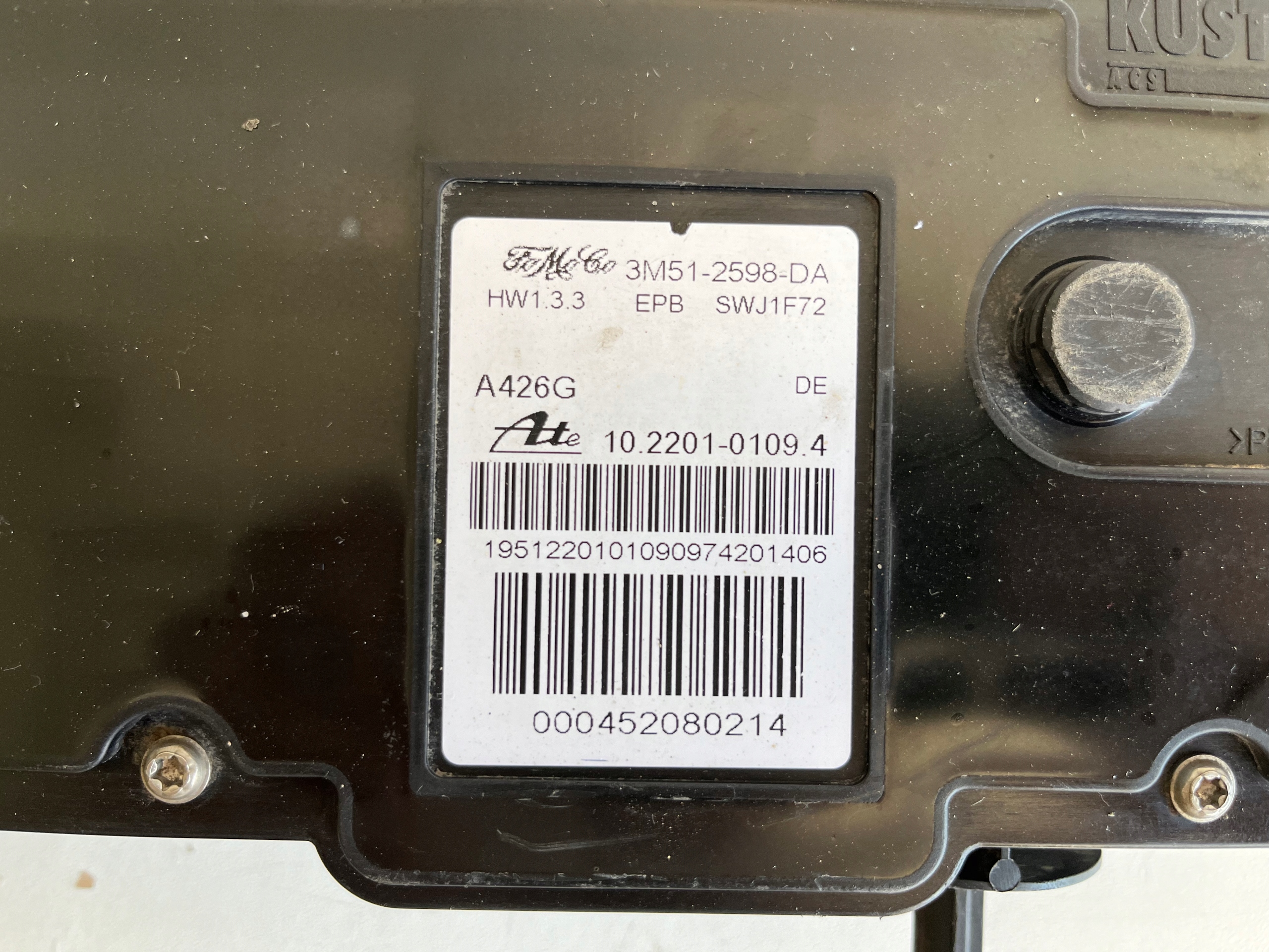 Bremse Hand elektrisch Ford C-MAX 3M512598DA