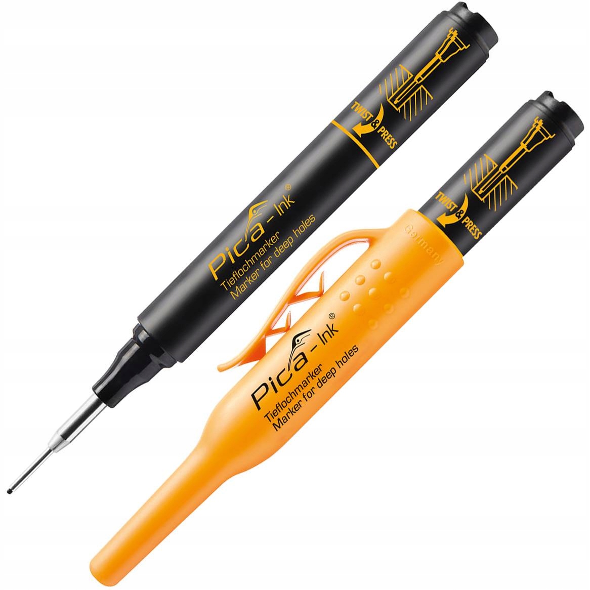 

Pica Marker Budowlany Precyzyjny Mazak Czarny