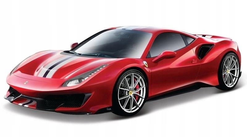 FERRARI 488 PISTA RED 1:24 BBURAGO