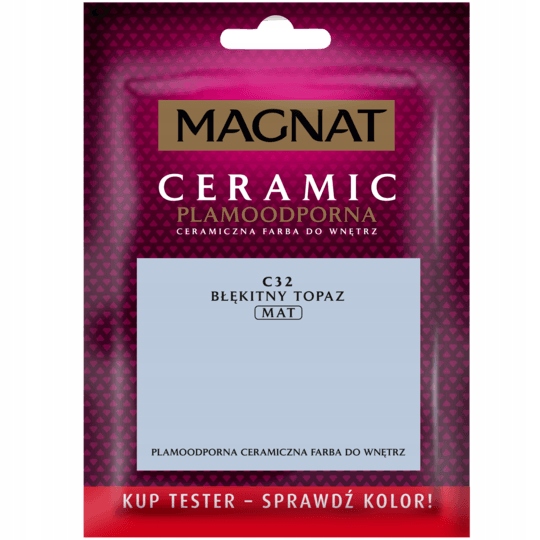 

Magnat Ceramic Błękitny topaz C32 30 ml tester