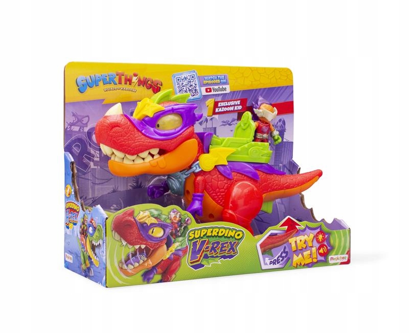 

SuperThings SuperDino V-Rex, Pojazd złych