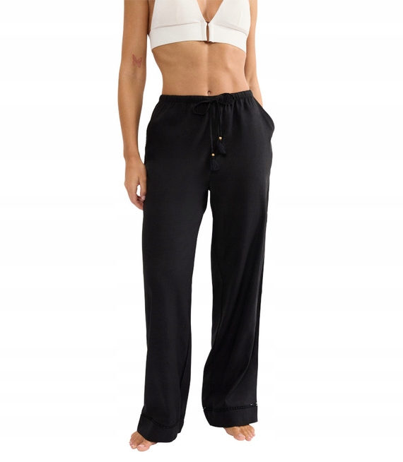 Dámské dlouhé lněné kalhoty Triumph Summer Wear Trousers 01 46