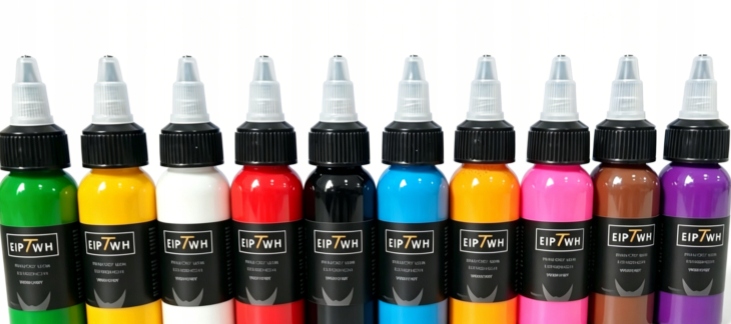 Tusz Do Wypełnień I Konturu Tatuażu 30ML Zestaw