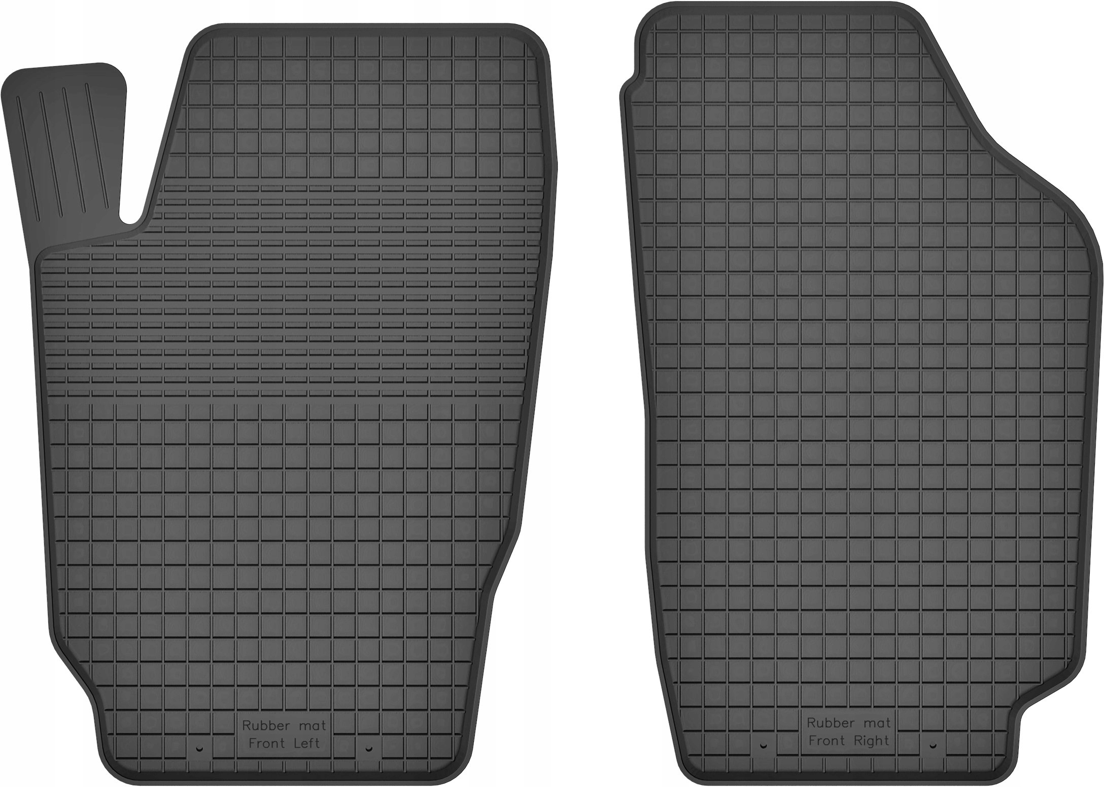 

Dywaniki Gumowe Przednie Do Seat Ibiza III (02-08)