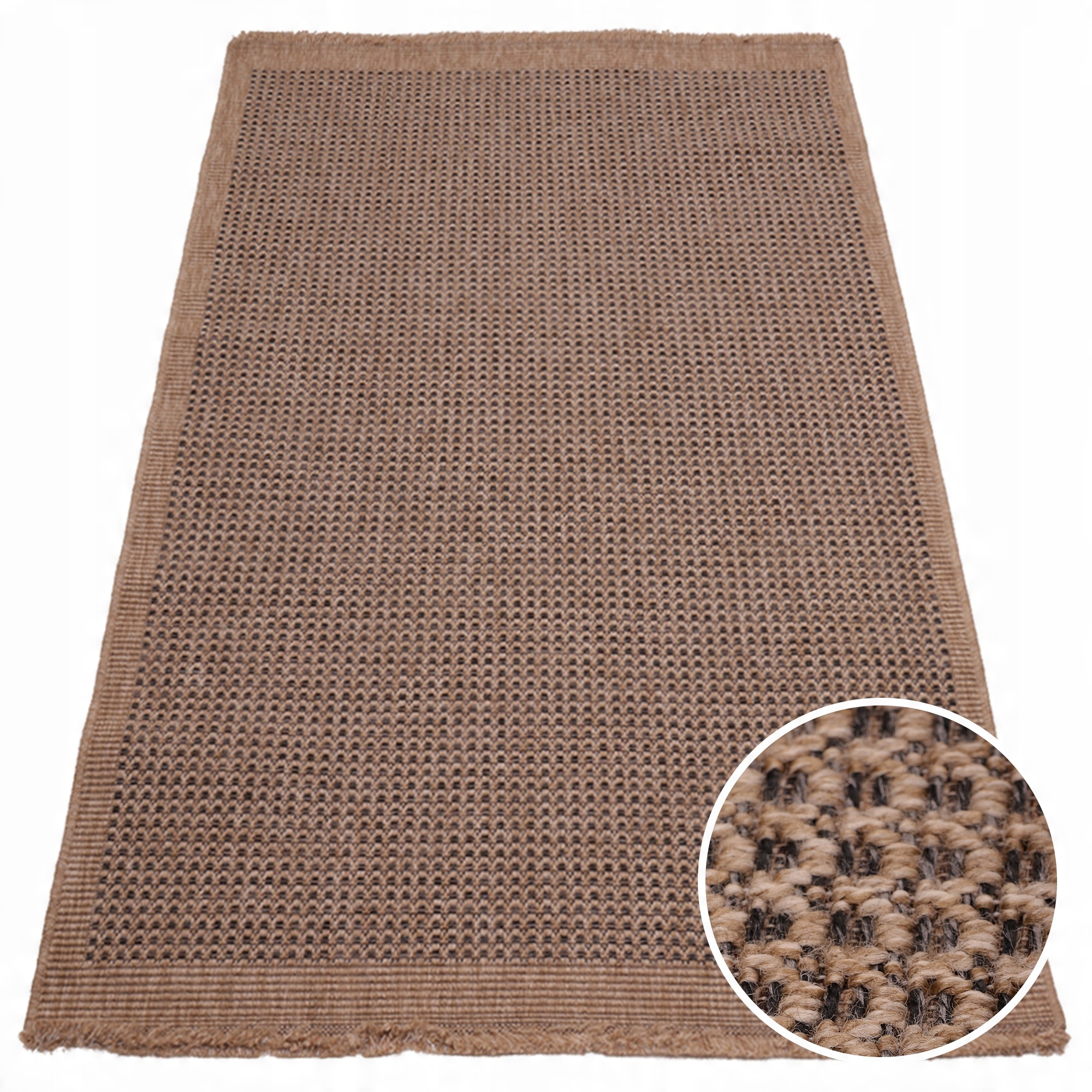 

Modny Dywan Sznurkowy 80x150 Indiana Tarasowy