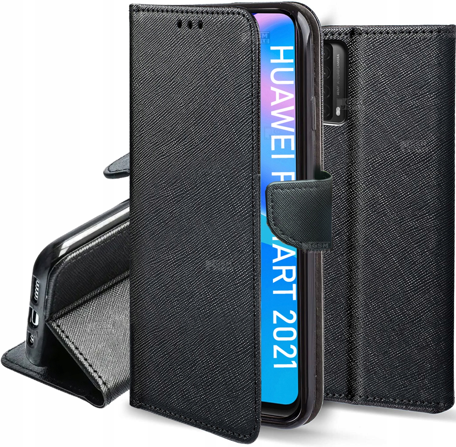 

Etui na Huawei P Smart 2021 Fancy Zamykane Szkło