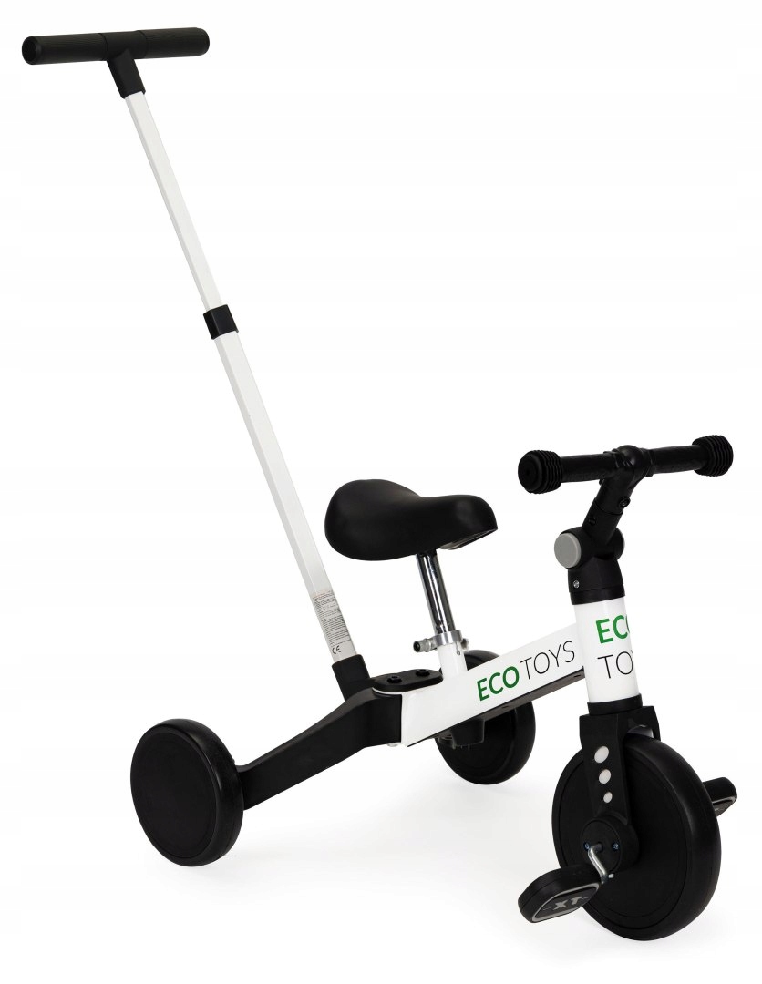 Rower trójkołowy biegowy 2w1 rączka do prowadzenia Ecotoys Ecotoys