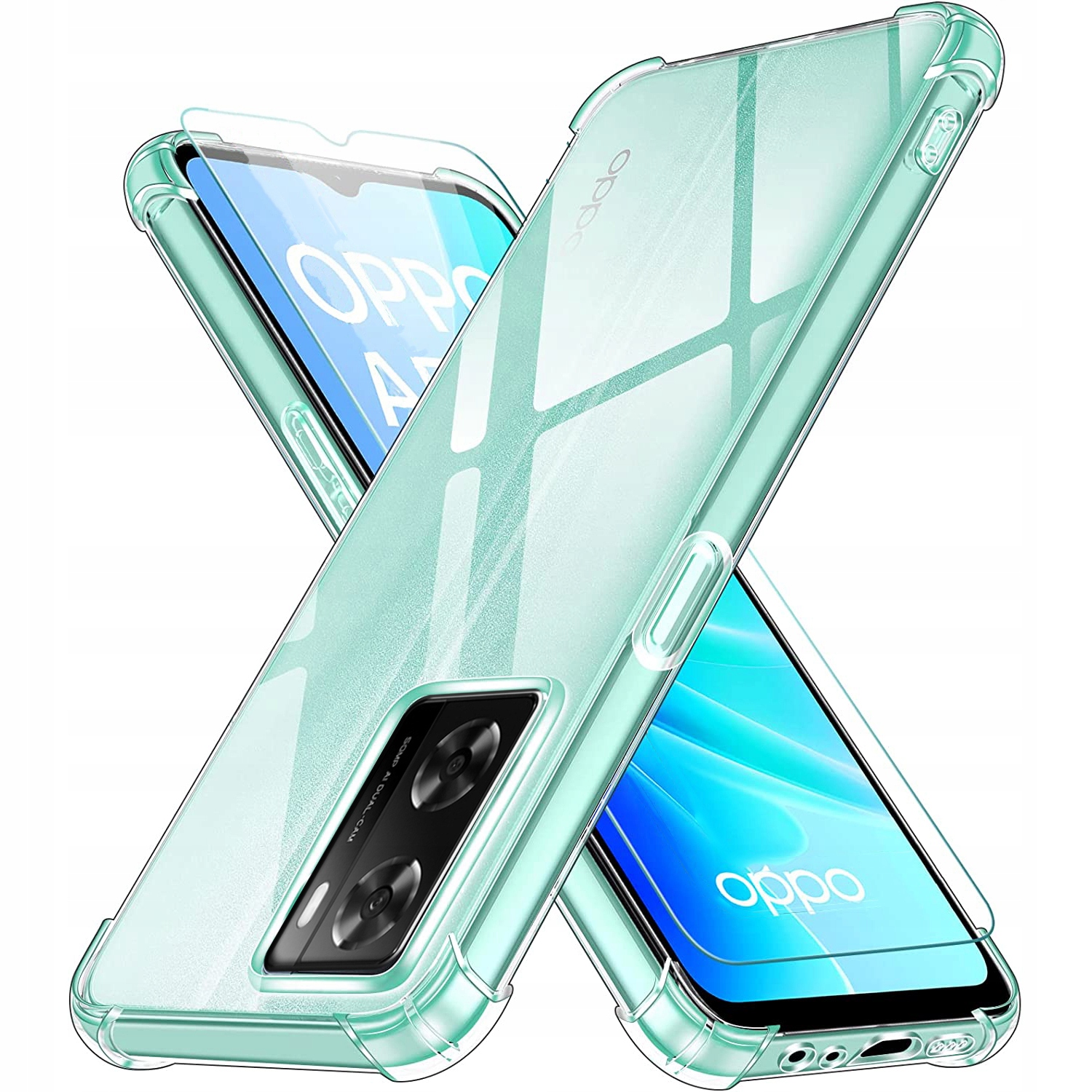 

Etui do Oppo A57 4G A57S Shock Case Szkło