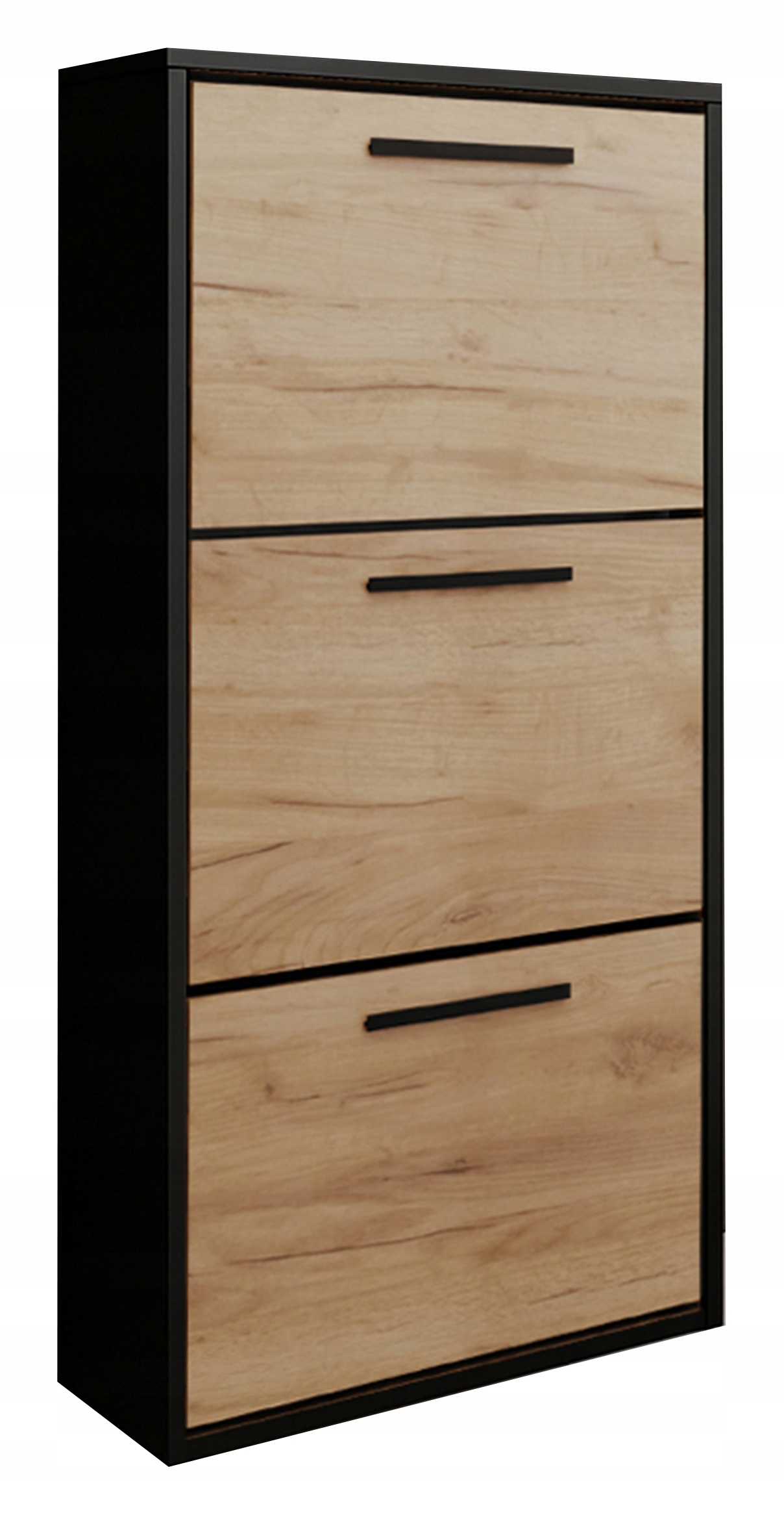 Botník Jasper černá dub craft zlatý