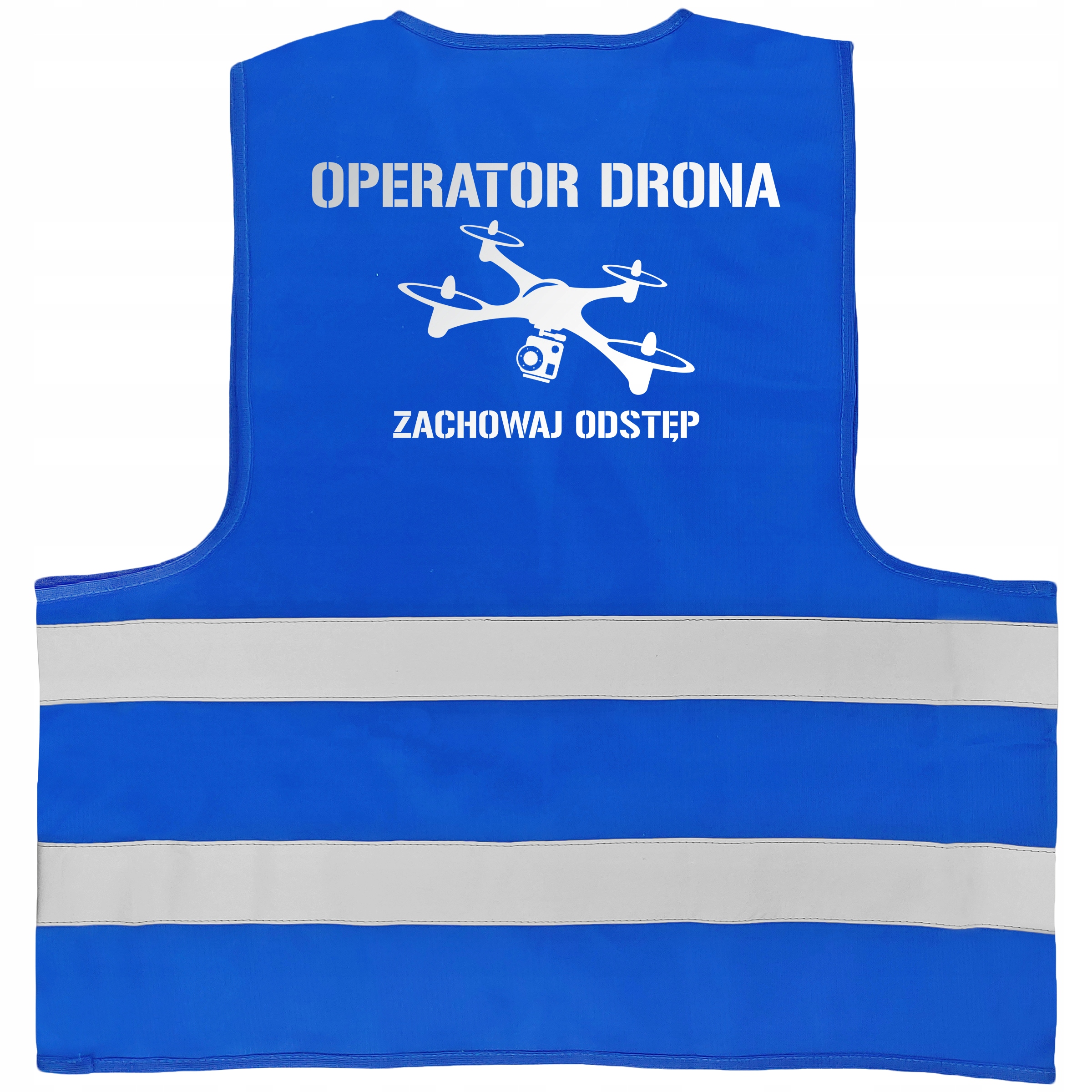 

Kamizelka odblaskowa nadruk Operator Drona roz. L