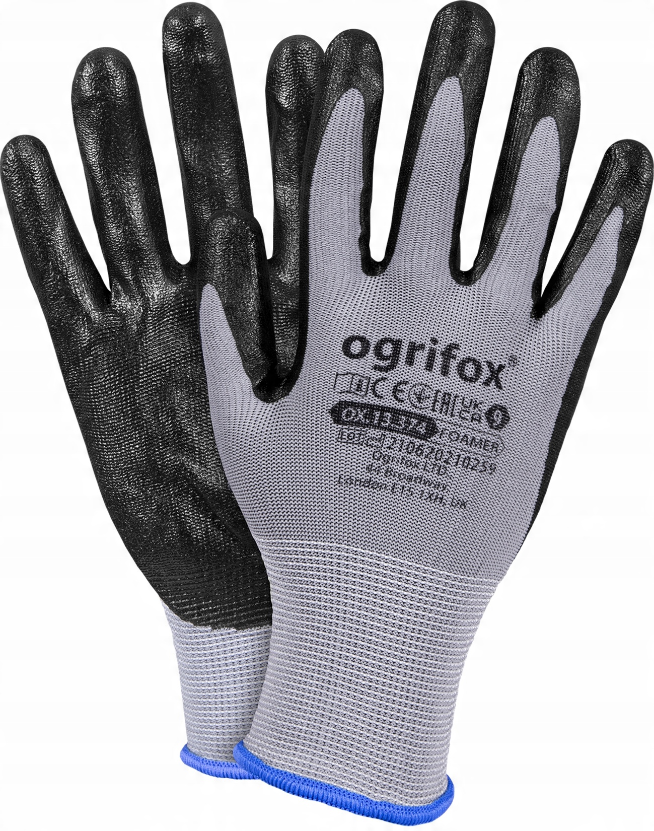 

Rękawice ochronne spieniony nitryl Ox-foamer 9
